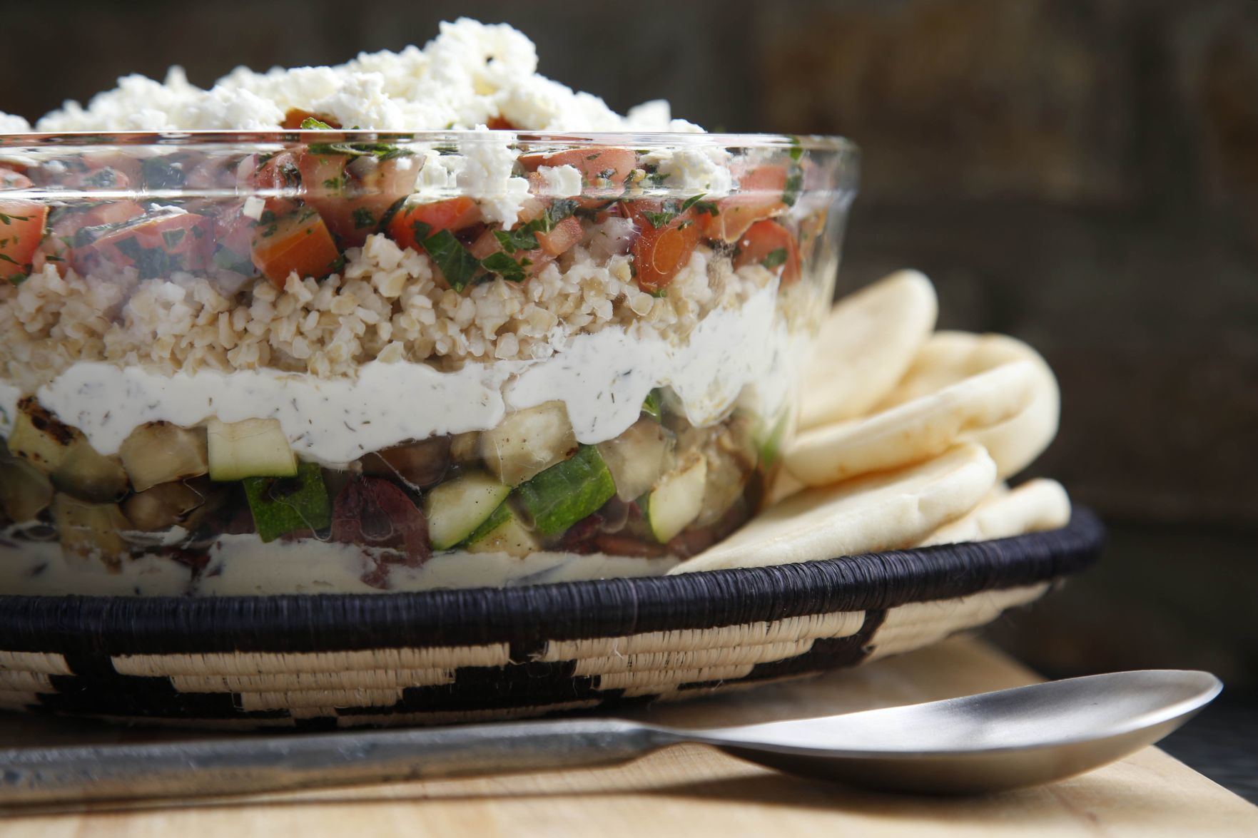 Seven-Layer Greek Salad Dip